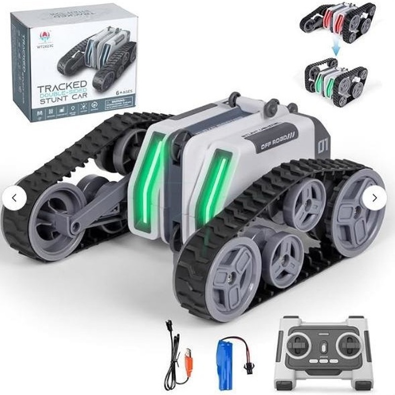Kids Toys Under $20 - Wt2023c Rc Samochód Akrobatyczny na Gąsienicach