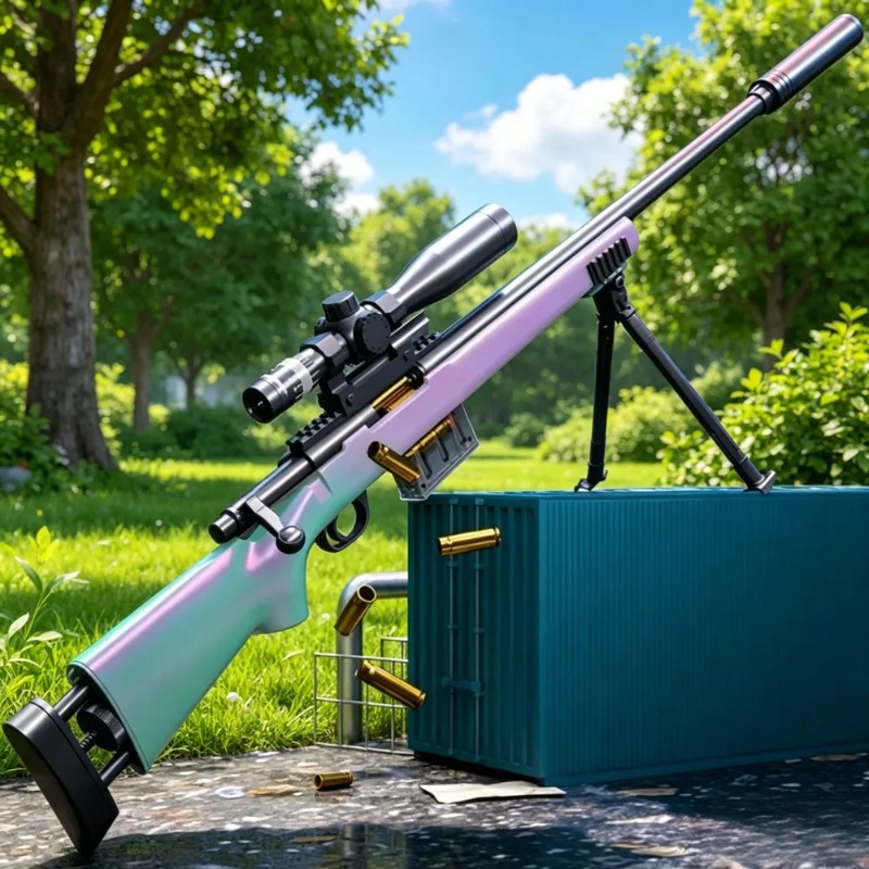 Foam Dart Gun - Klasyczny karabin snajperski M24 z ręcznym