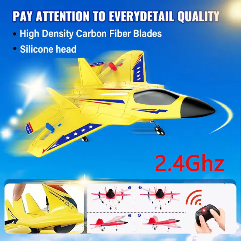 Kids Toys Under $20 - Samolot RC KF803 2.4G z oświetleniem