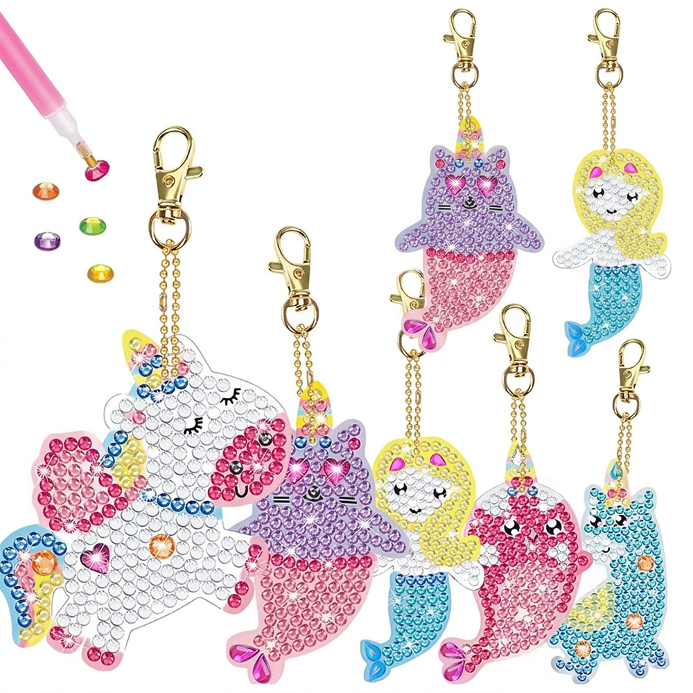 Kids Toys Basket - Zestaw do malowania diamentami 5D DIY,