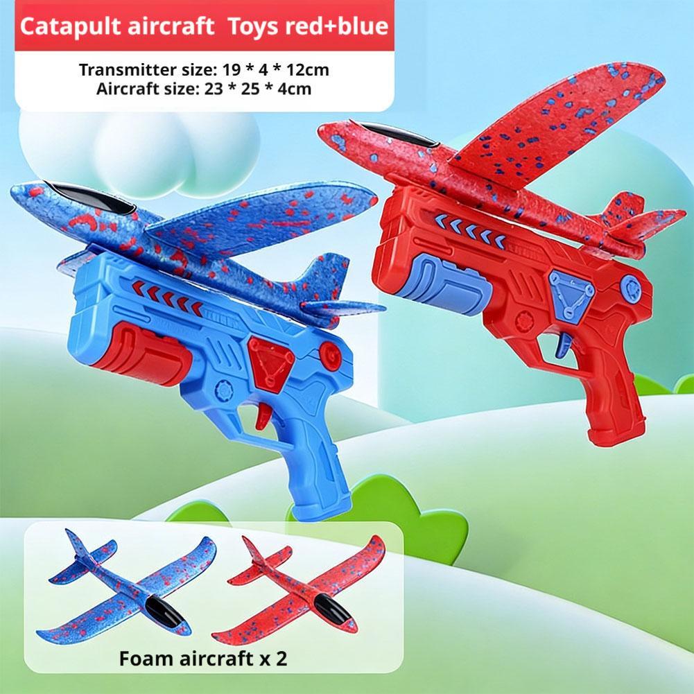 Catapult Launcher Toy - Zabawka Katapulta do Wyrzucania Samolotów, Piankowy