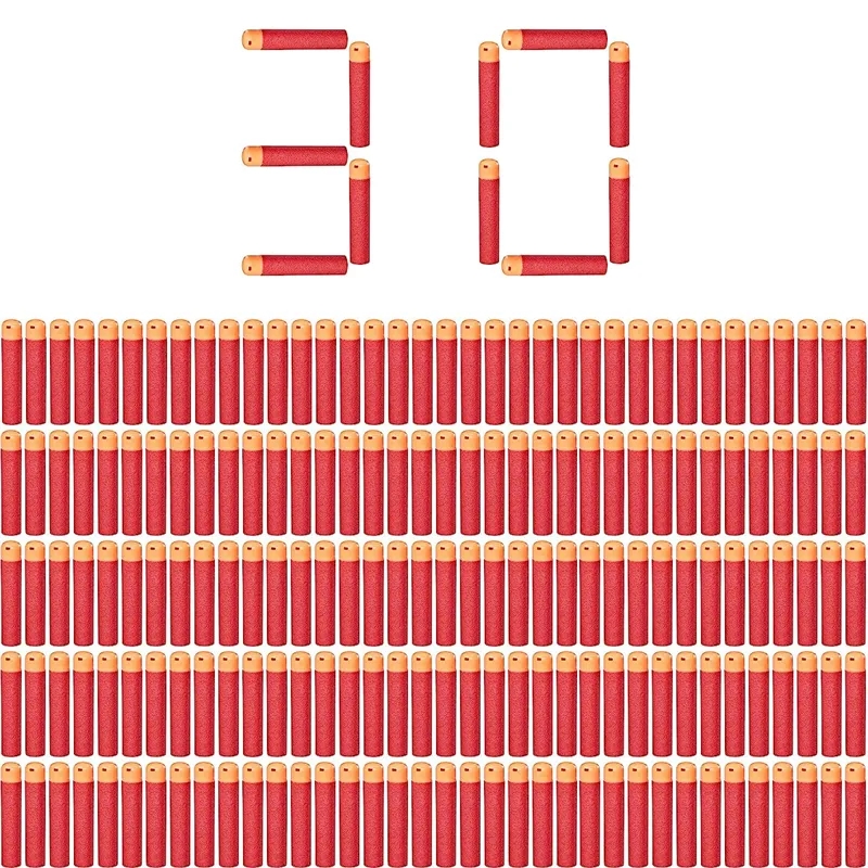 Foam Dart Gun - Mega Darts 30-częściowy zestaw uzupełniający kompatybilny