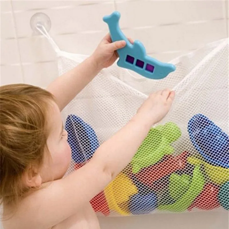 Kids Toys Basket - Siatkowa torba łazienkowa dla dzieci Koszyk