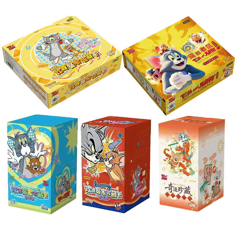 Kids Toys Bd - Oryginalne karty KAYOU Tom i Jerry,