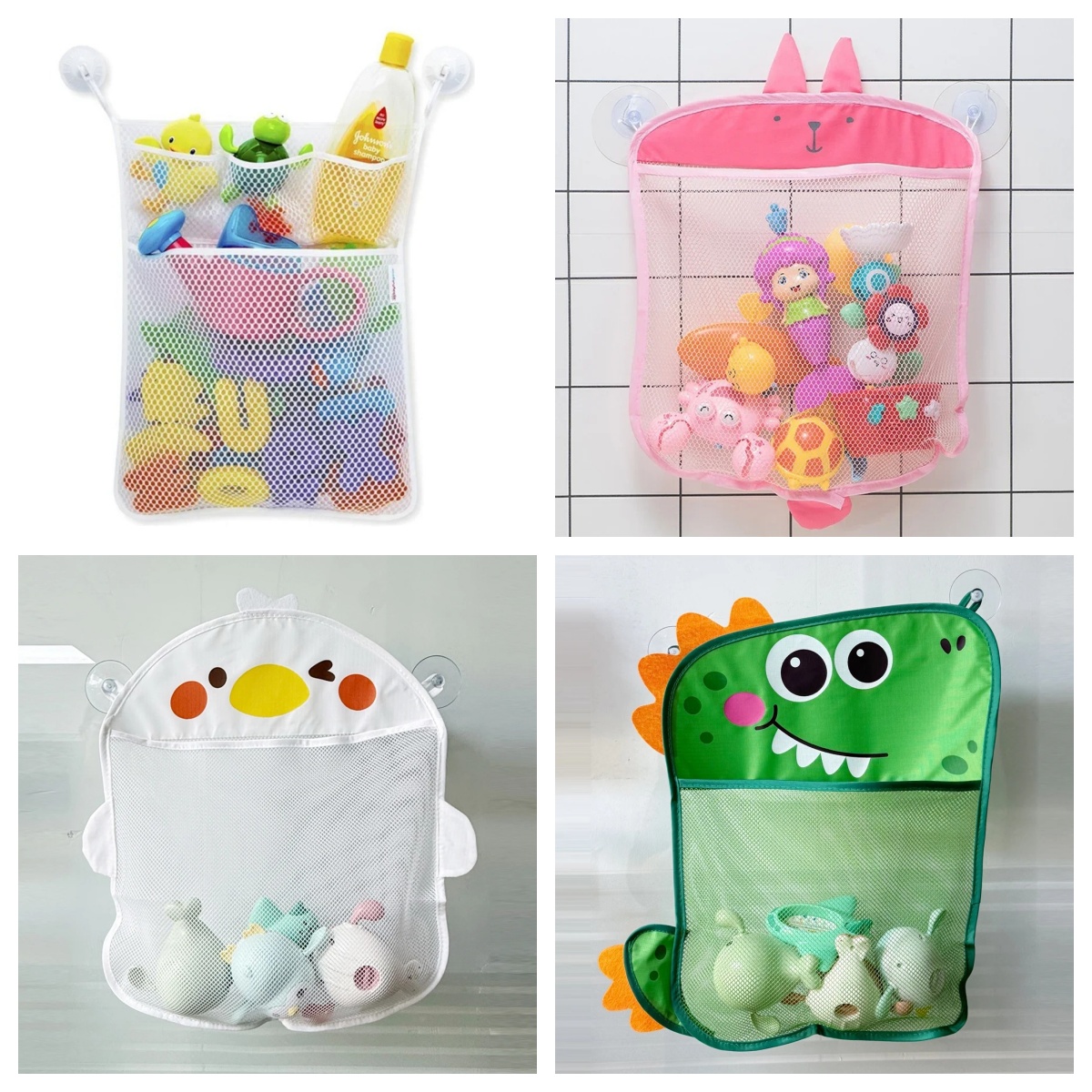 Kids Toys Basket - Siatka do przechowywania zabawek do kąpieli