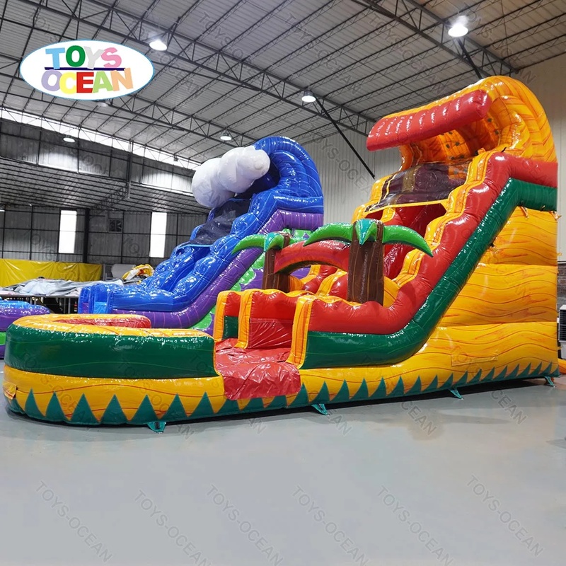 Kids Toys Rental - Fabrycznie Dostosowywana Duża Zjeżdżalnia PVC dla