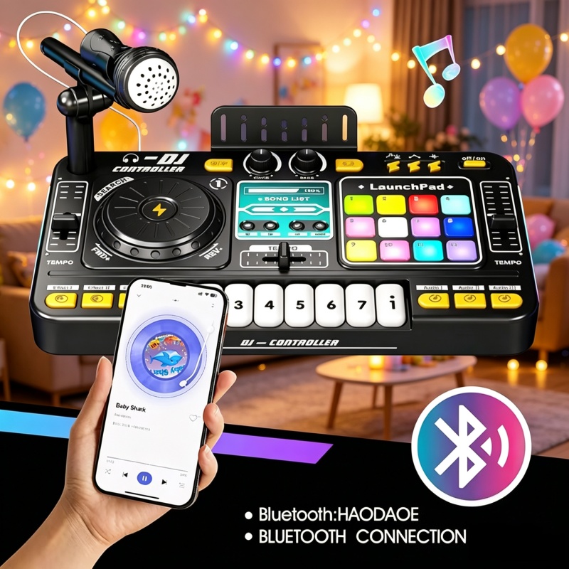 Kids Toys Bd - Symulowany mikser DJ dla dzieci, zabawki