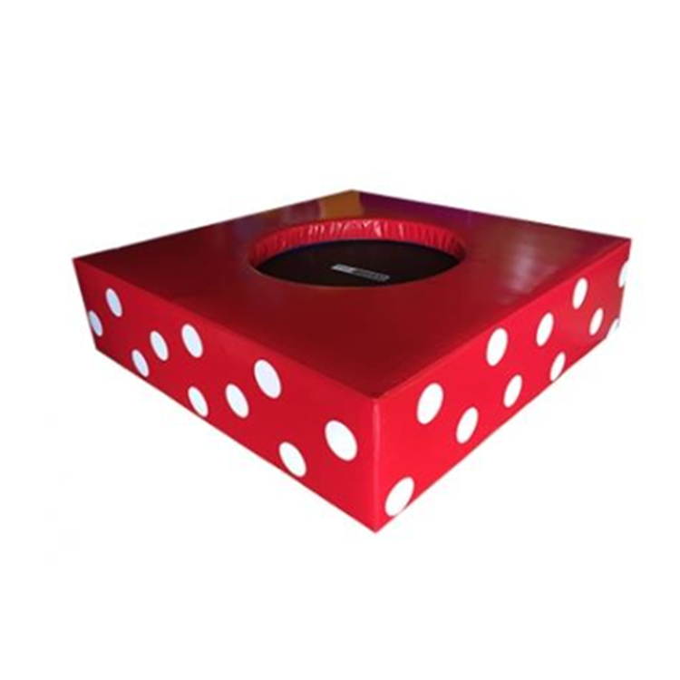 Kolorowa miękka trampolina do  – Kids Toys Rental recenzja i cena