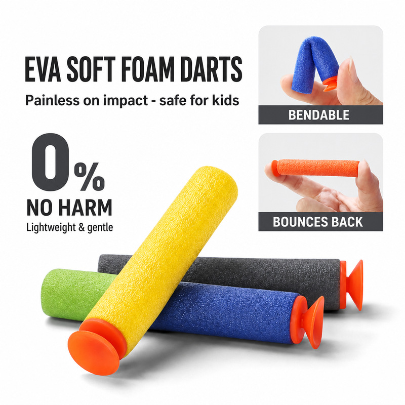 100 sztuk amunicji do rzutek z – Foam Dart Gun recenzja i cena