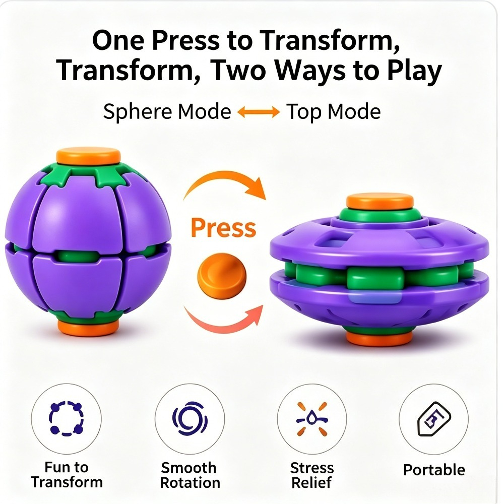 Transformujący się spinner ant – Kids Y Toys recenzja i cena
