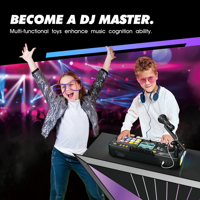 Wielofunkcyjny gramofon DJ dla – Kids Toys Bd recenzja i cena