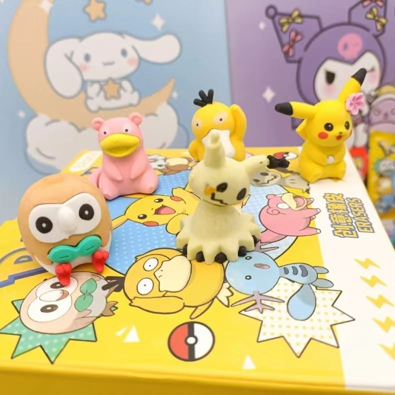 32 szt. Gumki do mazania Pokém – Kids Toys Drawing recenzja i cena