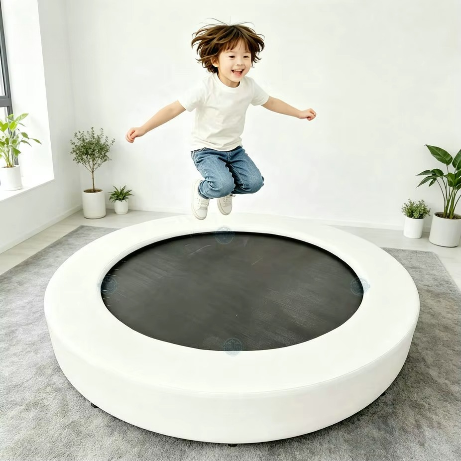 Okrągła miękka trampolina do z – Kids Toys Rental recenzja i cena