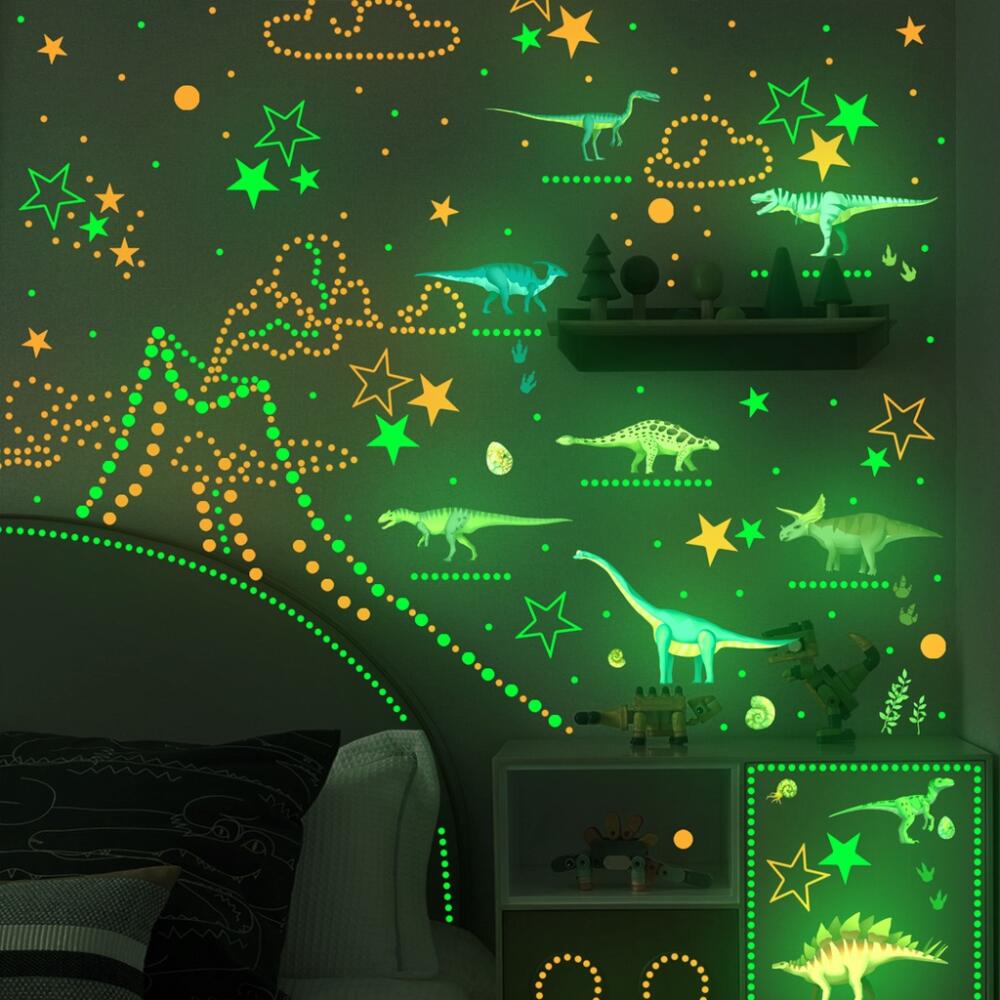 3 arkusze naklejek na ścianę z – Glow In Dark Stars recenzja i cena