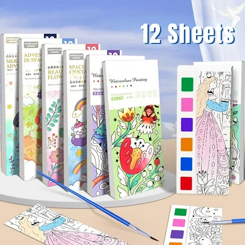 Przenośna książeczka do malowa – Kids Toys Drawing recenzja i cena