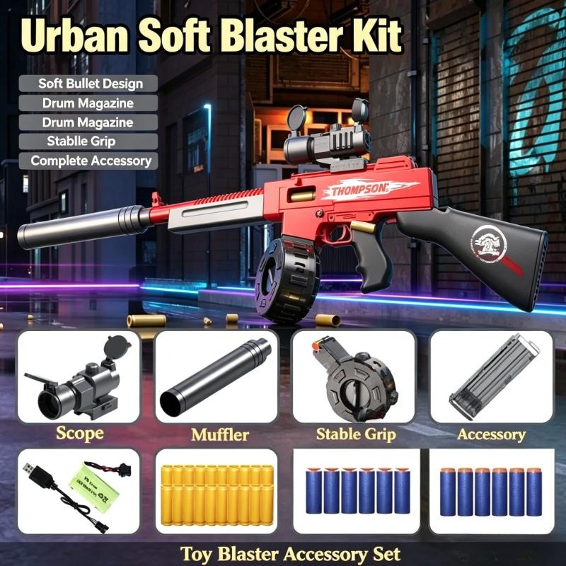 Elektryczny model zabawki z mi – Foam Dart Gun recenzja i cena