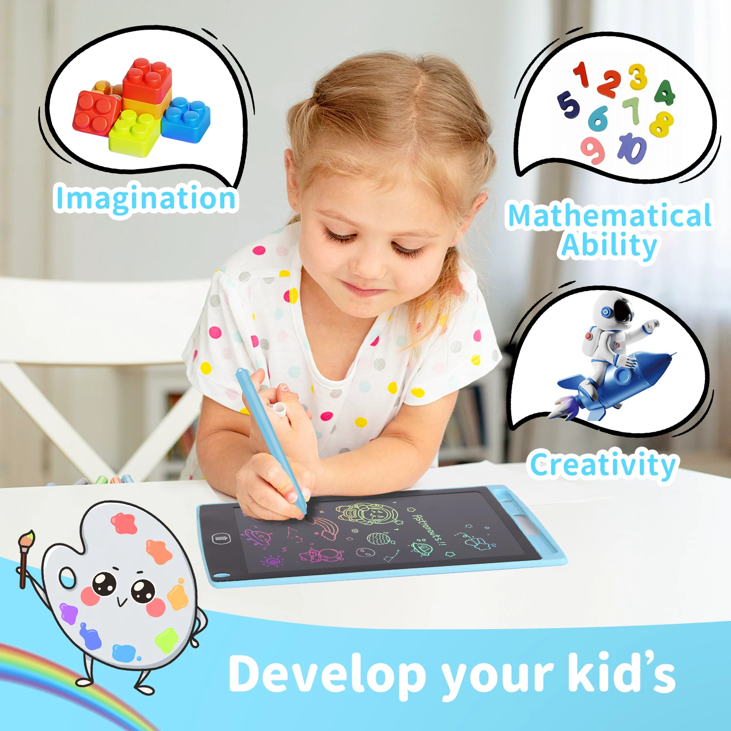 Tablet LCD do pisania i rysowa – Kids Toys Drawing recenzja i cena
