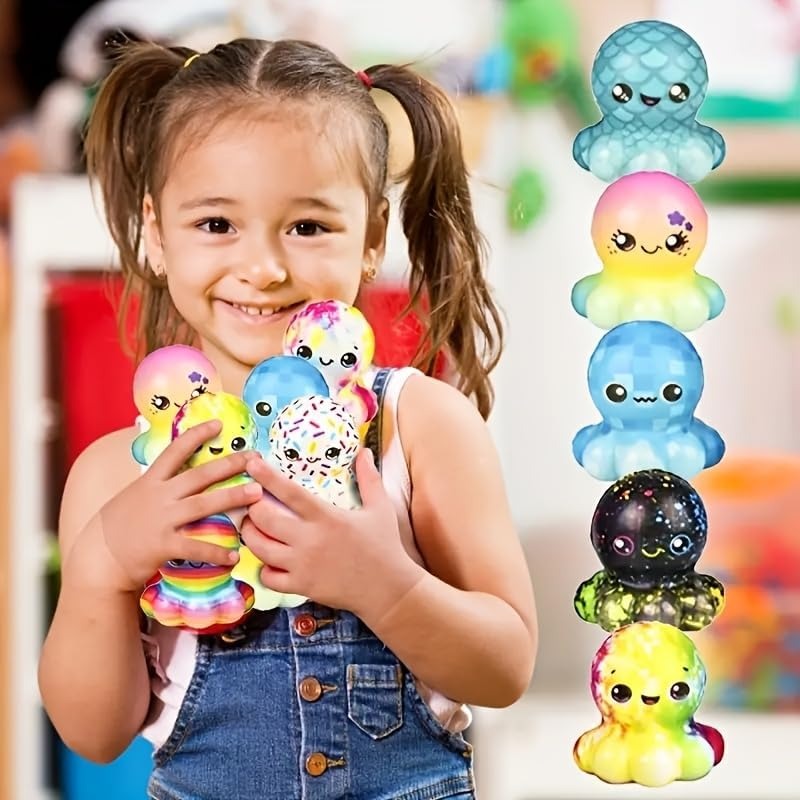 6/12 szt. Ośmiornice - powolne – Kids Toys Basket recenzja i cena