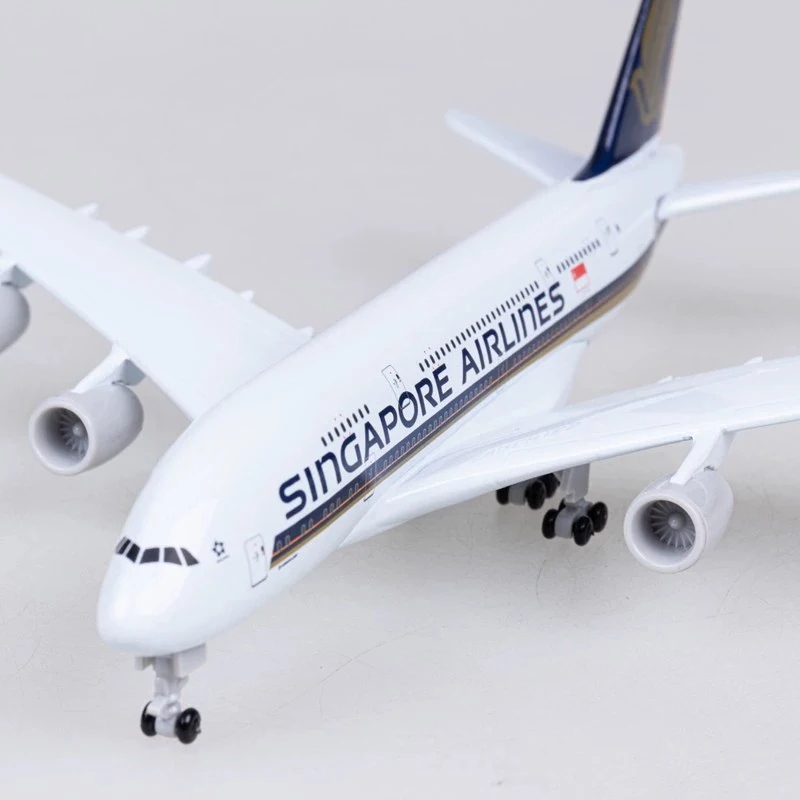 Model samolotu A380 Singapore  – Kids Toys Supplier recenzja i cena