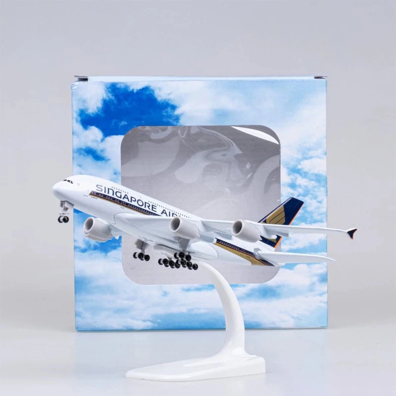 Model samolotu A380 Singapore  – Kids Toys Supplier recenzja i cena